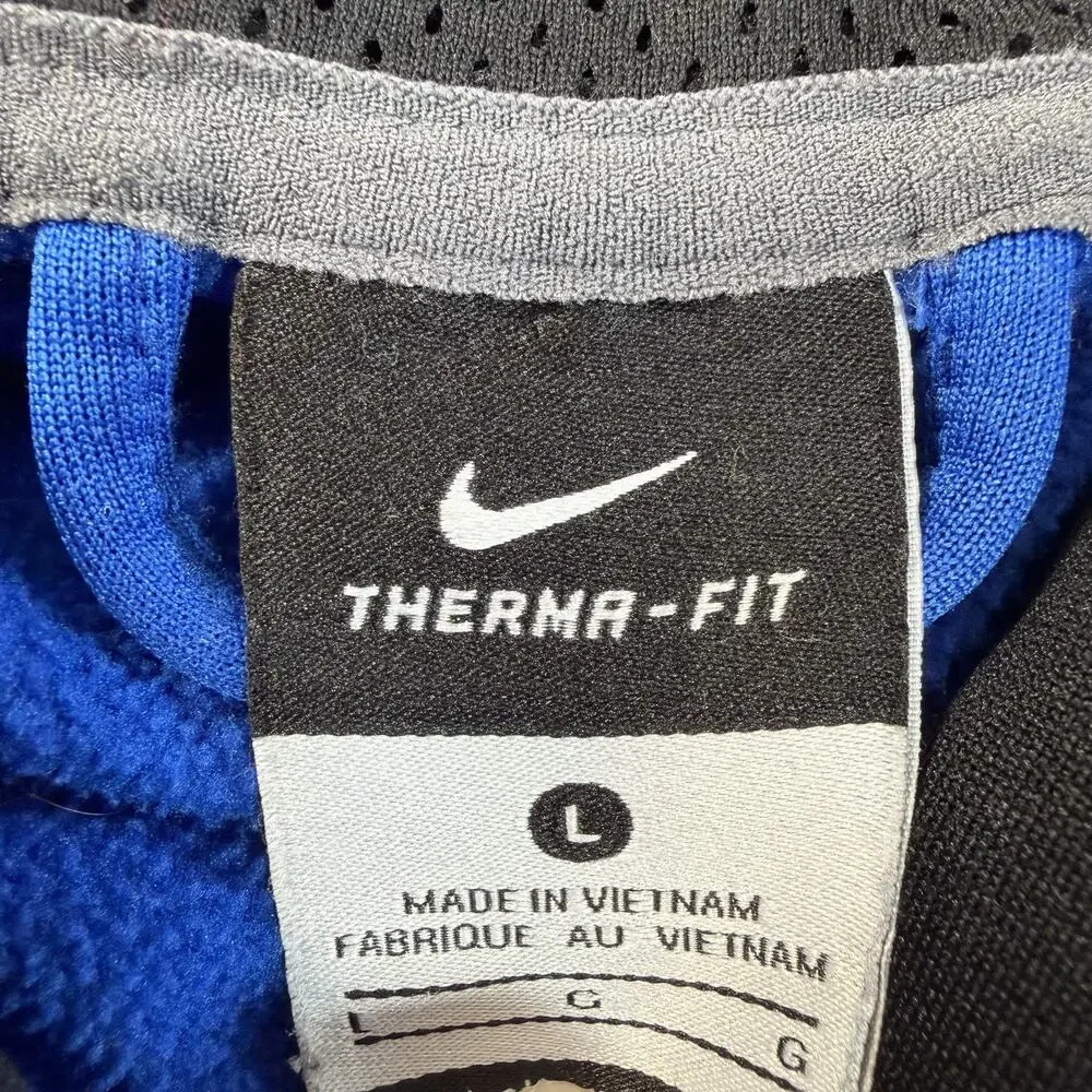 Kentucky Wildcats Nike Therma-FIT Hoodie Men's Large Blue Pullover Sweatshirt